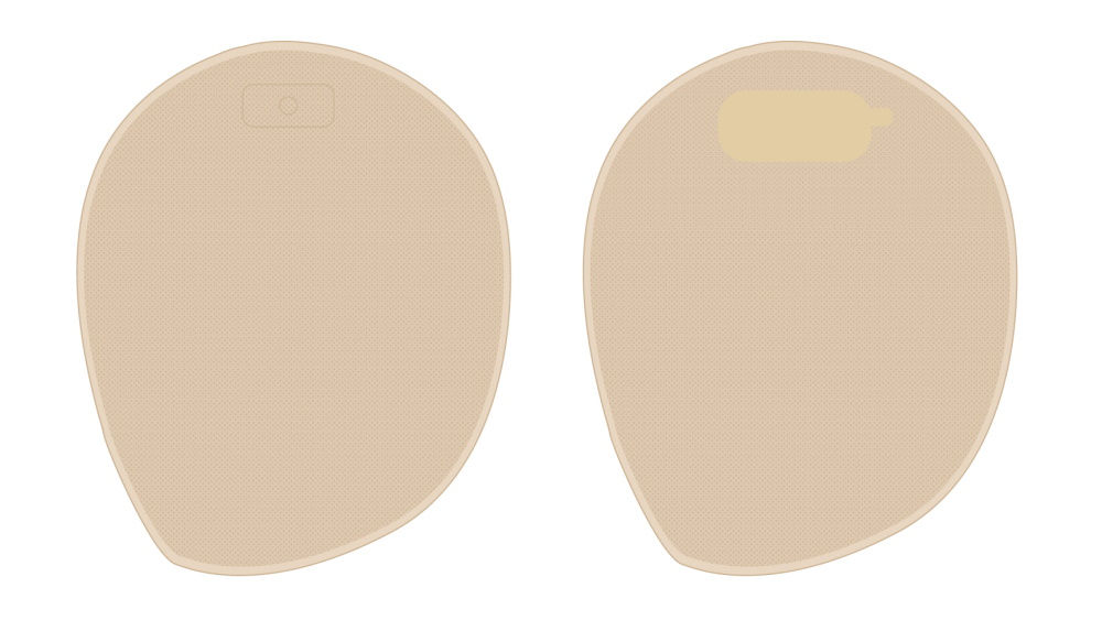 sacos com filtro central na parte superior