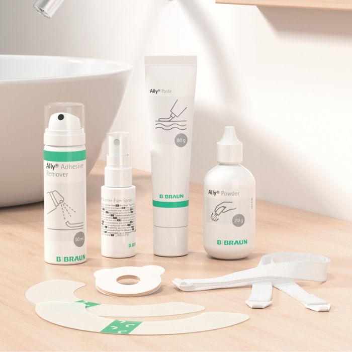 Parte da gama ally no lavatório de casa de banho