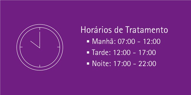 horario de tratamento