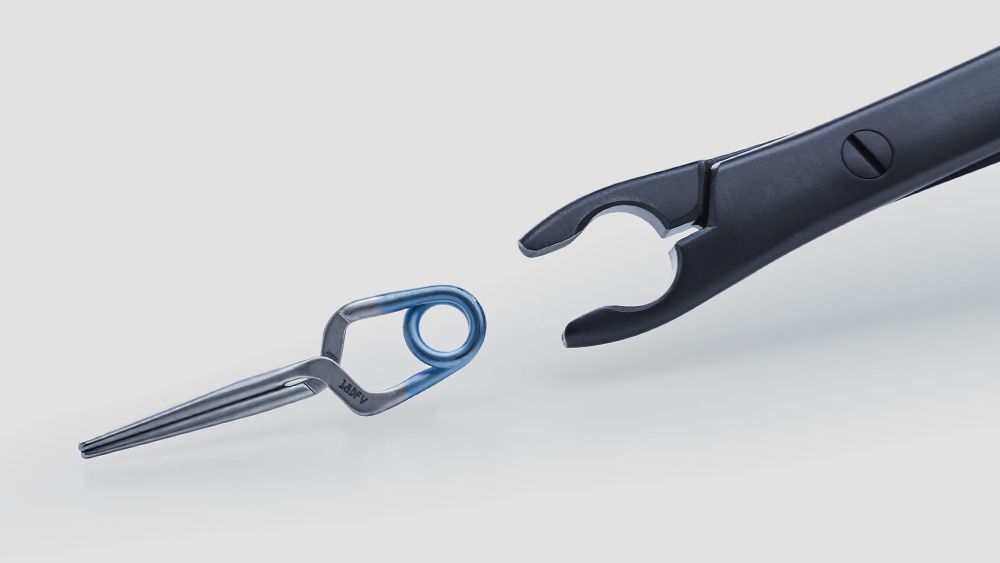 Clip de aneurisma AESCULAP® YASARGIL® com aplicador de clips