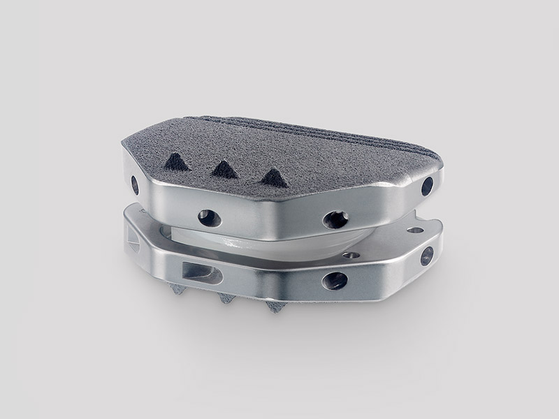 Aplicador com prótese de disco