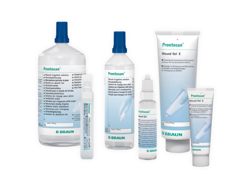 Frasco e tubo Prontosan